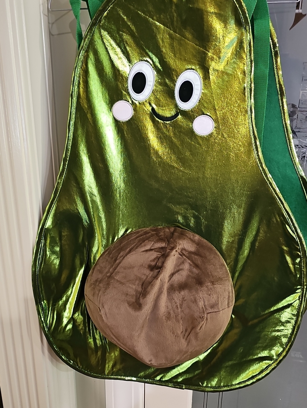 Couples Costume Green Avocado Costume SET 1 Plush Pit 1 wo Pit OSFM
